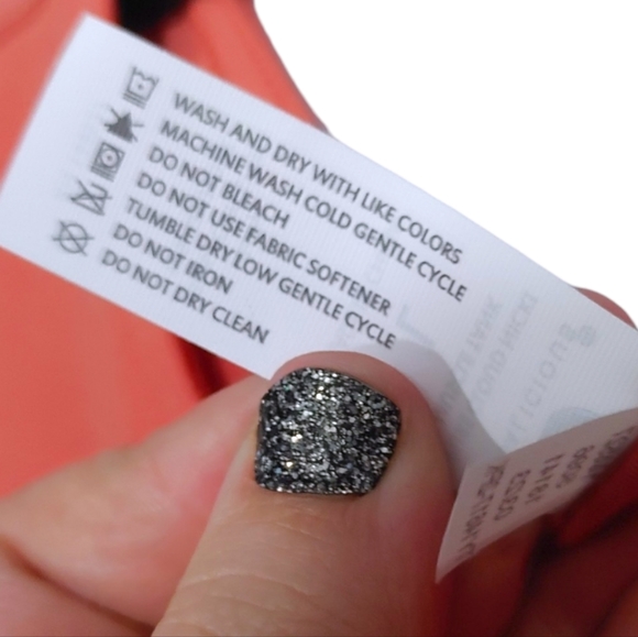 Yogalicious 2 Pc White Apricot Orange Nicki Muscle Crop Tank Tops Womens Size L - Picture 9 of 10